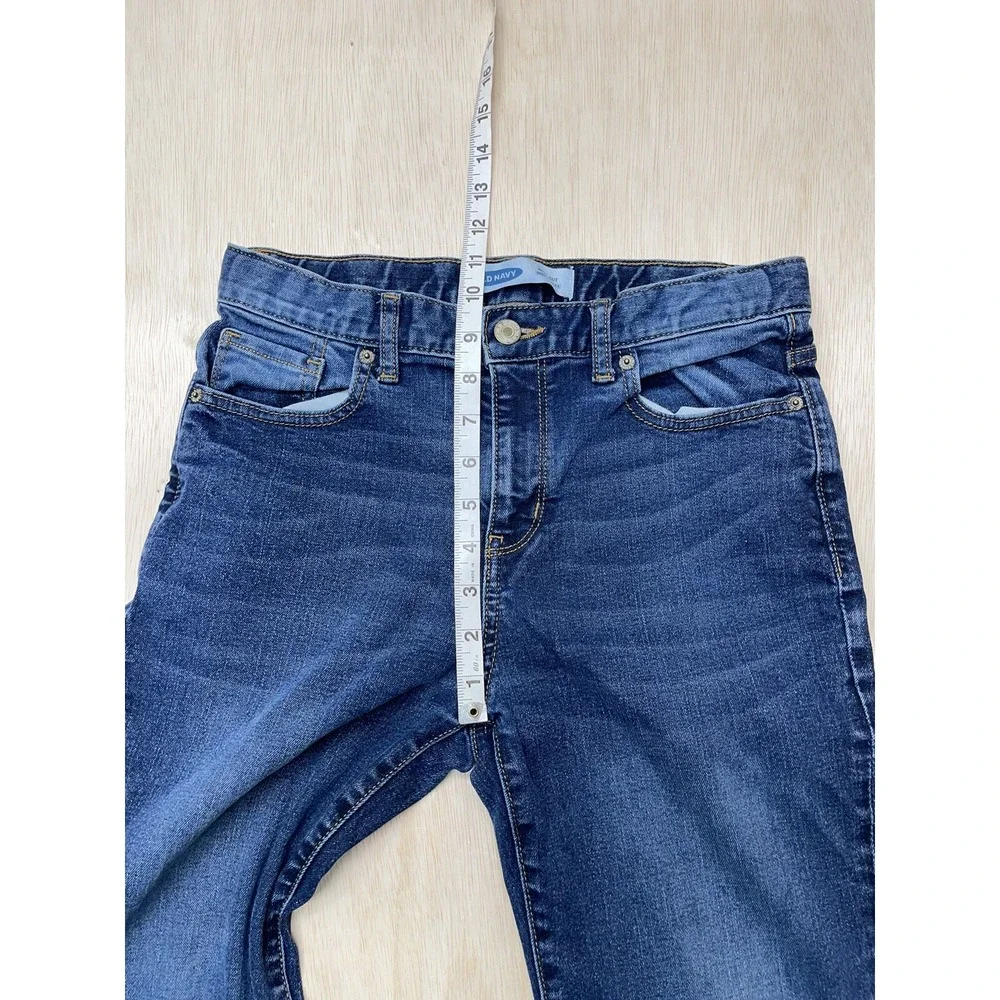 Old Navy Boys Size‎ 14 Boot Cut Built In Flex Jeans Approx 28x28